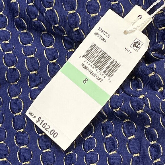 Trina Turk Midnight Blue Halter One Piece…new without tags - Picture 6 of 12